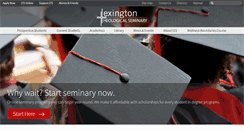 Desktop Screenshot of lextheo.edu